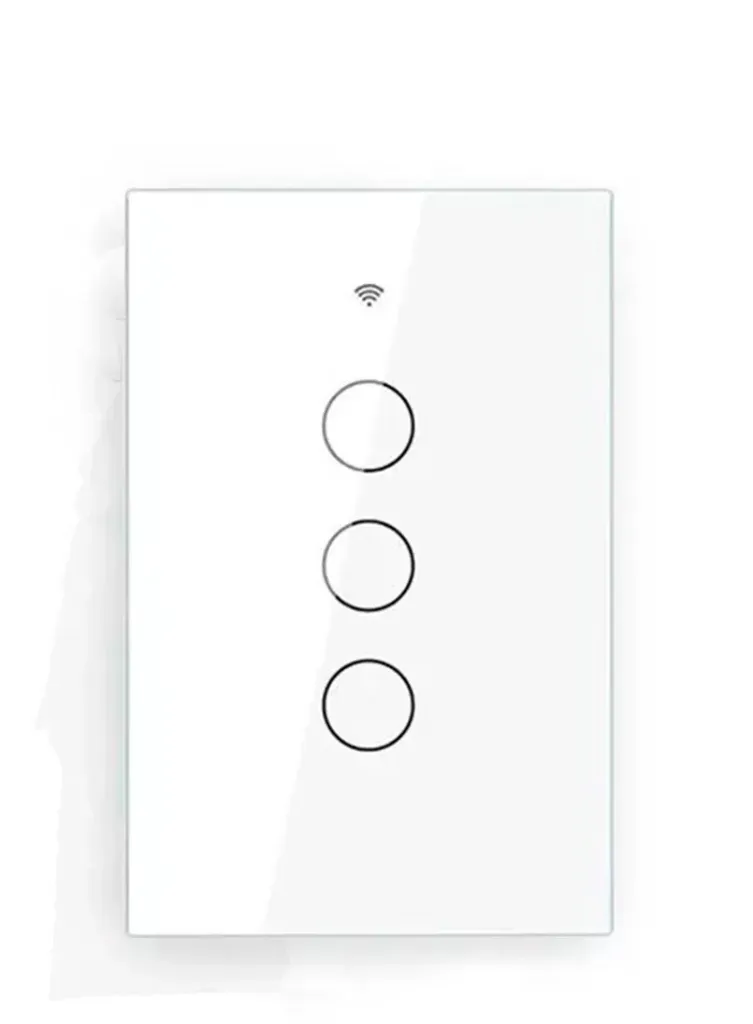 [ACC000-56] JA00-07 Interruptor eléctrico virtual de 3 vías operado con APP Tuya, programado por tiempo, por presión y por voz con Alexa y Google Home