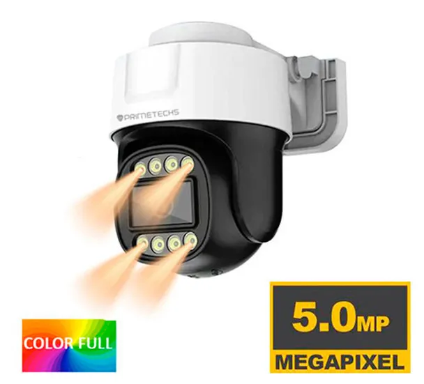 [CAM000-10.3] AB30-03 Cámara AHD 5 megapixeles, PT análoga Full Color para dvr 5 Megapixeles Full HD ,movimiento horizontal de 355° y vertical de 90°, compatible con cualquier DVR Análogo de cualquier marca (coaxial), incluido Dahua y Hikvision
