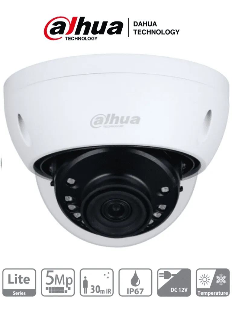 [CAM008-019] AF50-07 DAHUA Cámara 5mp Domo Metal Antivandálica/ Lente 2.8mm/ 111° Apertura/ IR 30 Mts/ IP67/ IK10/ Soporta: CVI / CVBS / AHD / TVI | HAC-HDBW1500E-28
