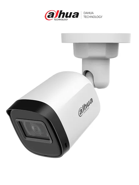 [CAM008-020] AF55-01 DAHUA Cámara 5mp Bala PVC/ Lente 2.8 mm/ 106° Apertura/ IR 30 Mts/ IP67/  HAC-B1A51-U-28