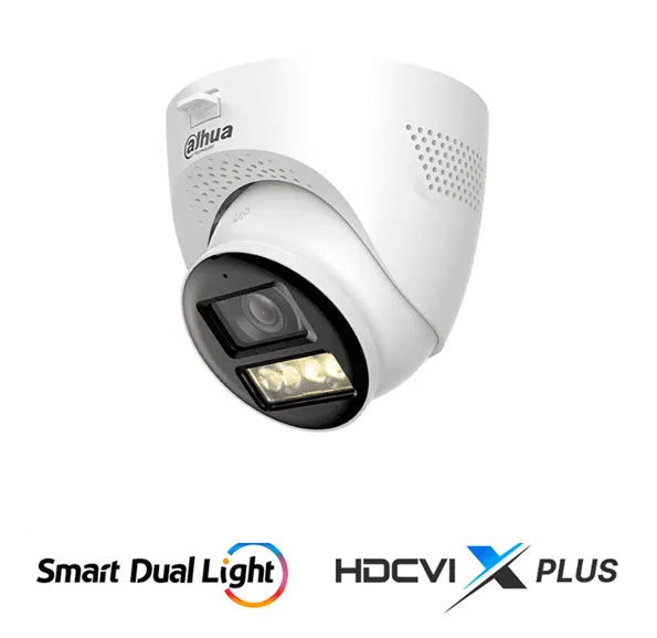 [CAM010-78] AF35-07 DAHUA Cámara 2mp Domo Metal+PVC/ HDCVI X Plus/ Iluminador Dual Inteligente/ Audio Bidireccional/ Apertura Hasta 111°/ Iluminación Hasta 40m/ Metal + PVC | DH-HAC-HDW1200TQ-IL-T ACT