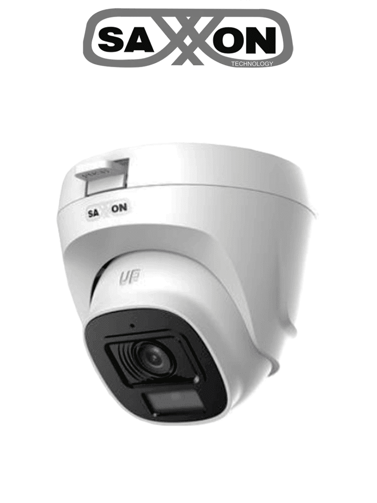 [CAM020-004] AH40-01 SAXXON Cámara 2mp Domo 1080P Metal/ Lente 2.8 mm / Apertura Hasta 100° SUA-HAC-T20M-0280B