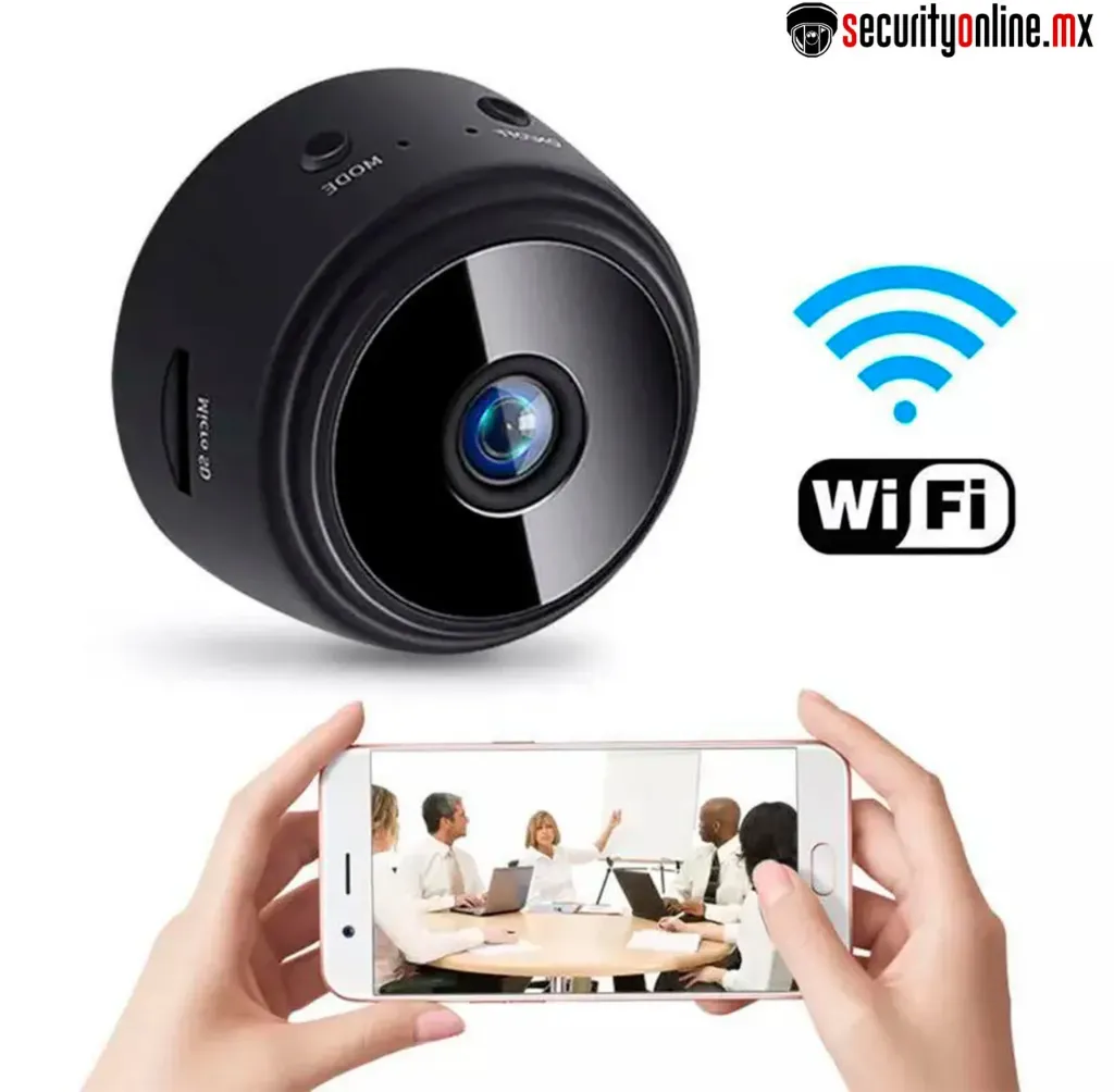 AB70-01 Mini Cámara A9 WiFi HD Microfono Video MicroSD hasta 32GB Inalámbrica IP Primetechs
