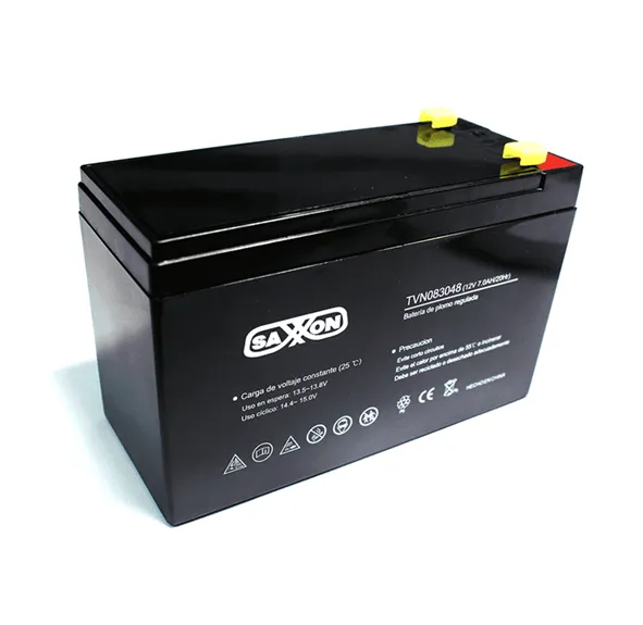 [FTE000-212] BA60-02 SAXXON - Batería de respaldo de 12V / 7 AH/ compatible DSC/ CCTV/ Acceso | CBAT7AH