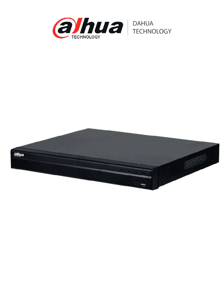 AG10-06 DAHUA NVR 16 canales 8 Megapixeles 4k / 16 Puertos PoE/ Rendimiento de 160 Mbps/ Smart H.265+/ 2 Bahías de Discos Duros/ Salidas de Video HDMI&VGA/ 4&2 E&S de Alarmas/ Soporta cámaras WizSense/ H.265+/ 4 canales SMD Plus | DHI-NVR4216-16P-4KS3 ACT