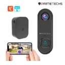 EA00-09 Videoportero frente de calle WiFi Full HD 12v que permite monitorear y contestar por aplicación celular Tuya Smart y compatible con Alexa Primetechs