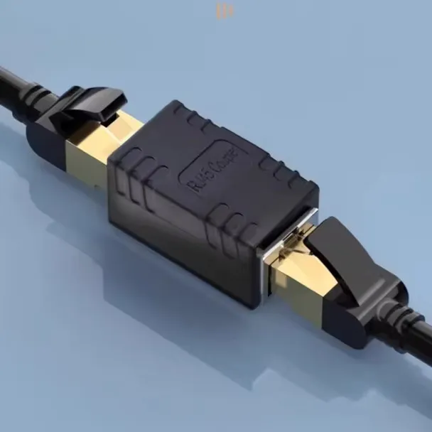 [RED000-701] BA80-06 Conector Cople RJ45 1000 Mbps Gigabit, Cat5/Cat5e/Cat6/Cat7/Cat8