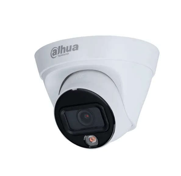 AG30-02 DAHUA - Camara IP 4mp Domo Full Color/ H.265+/ Lente 2.8mm/ 95° Apertura/ Detección de movimiento/15 mts de Iluminación con Luz Visible/ Inversión de imagen/WDR de 120 dB | DH-IPC-HDW1439T1-LED-S6 ACT