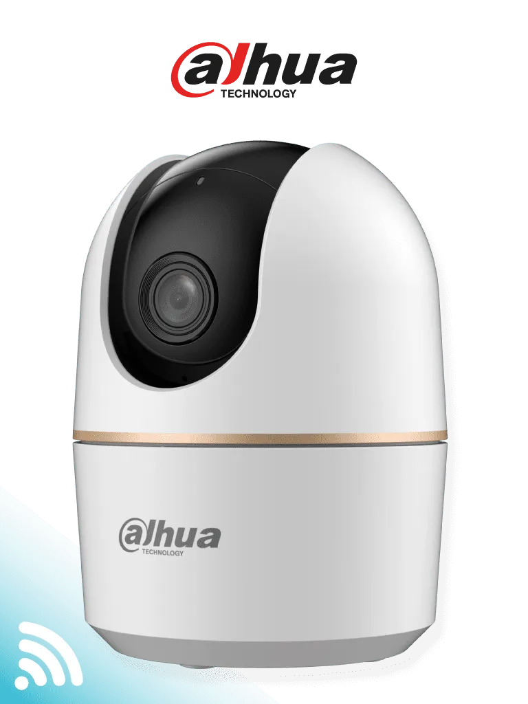 [CAMIP000-51] Hero Cámara IP 5mp robot WiFi, IA, autotracking, micrófono y altavoz, sirena integrada, IR 10 m, detección de humanos,MicroSD DH-H5A